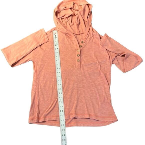 Chaser womens hoodie Small dusty‎ rose  popover lightweight long sleeve soft NWT - Picture 6 of 6